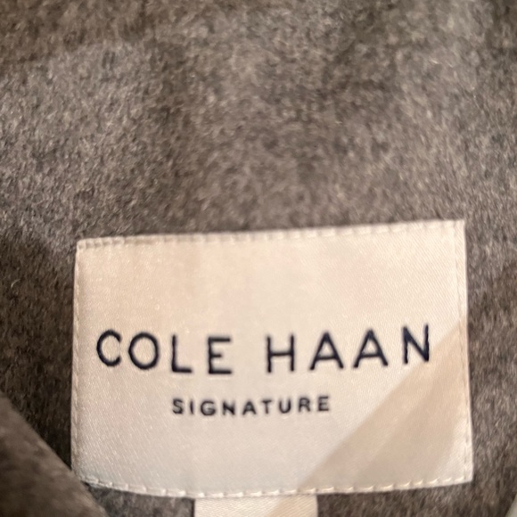💗NWT COLE HAAN Wool Blend Coat NWT Sz 8 - Picture 6 of 8